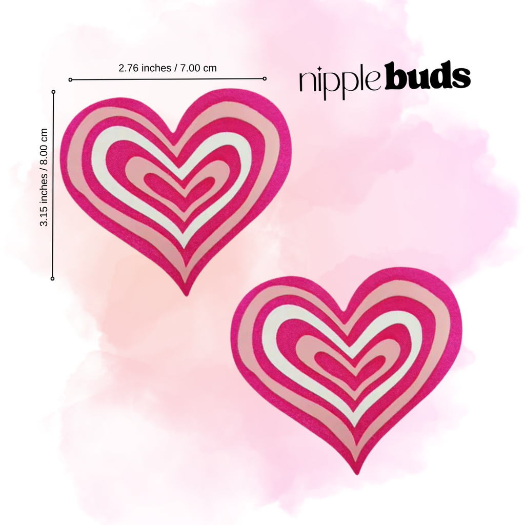 Candy Hearts Nipple Pasties