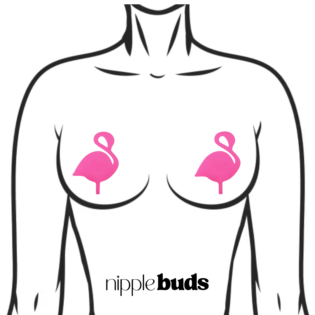 Pink Flamingo Nipple Pasties