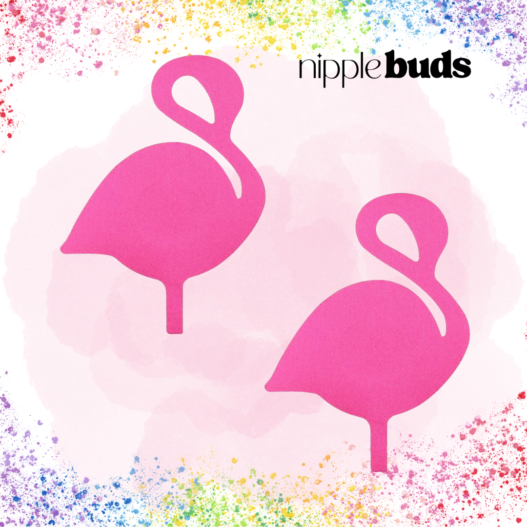 Pink Flamingo Nipple Pasties