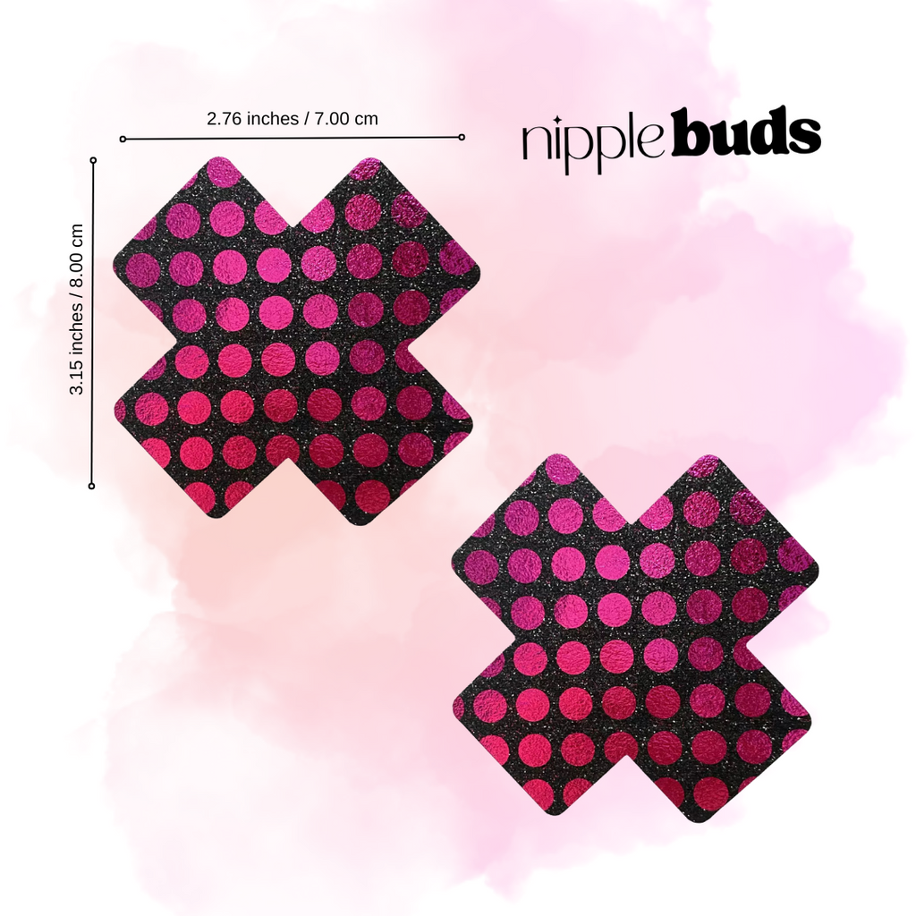 Punk Pop Cross Nipple Pasties