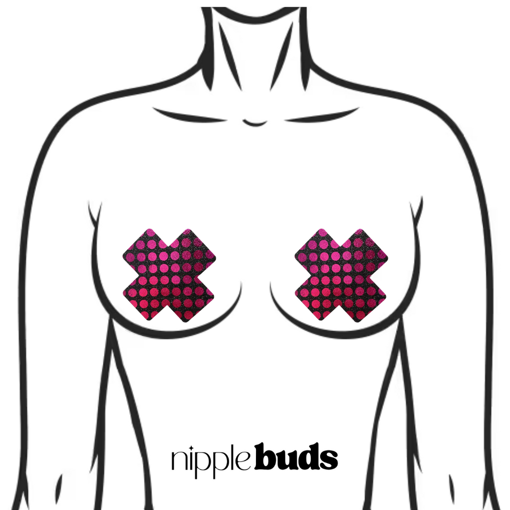 Punk Pop Cross Nipple Pasties
