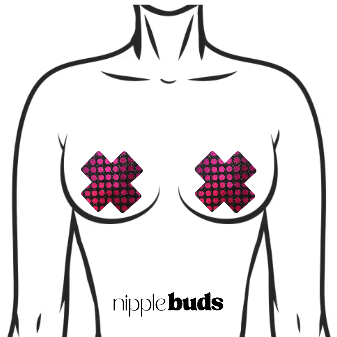 Punk Pop Cross Nipple Pasties