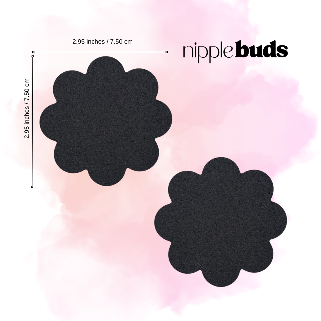 Midnight Bloom Nipple Pasties