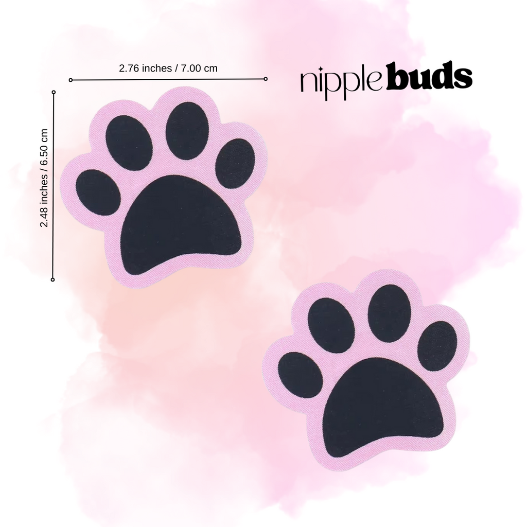 Pink Paw Nipple Pasties